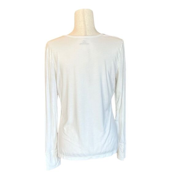 Modern Movement Lightweight Long Sleeve Tee Ivory/Cream Size Large - Picture 2 of 9